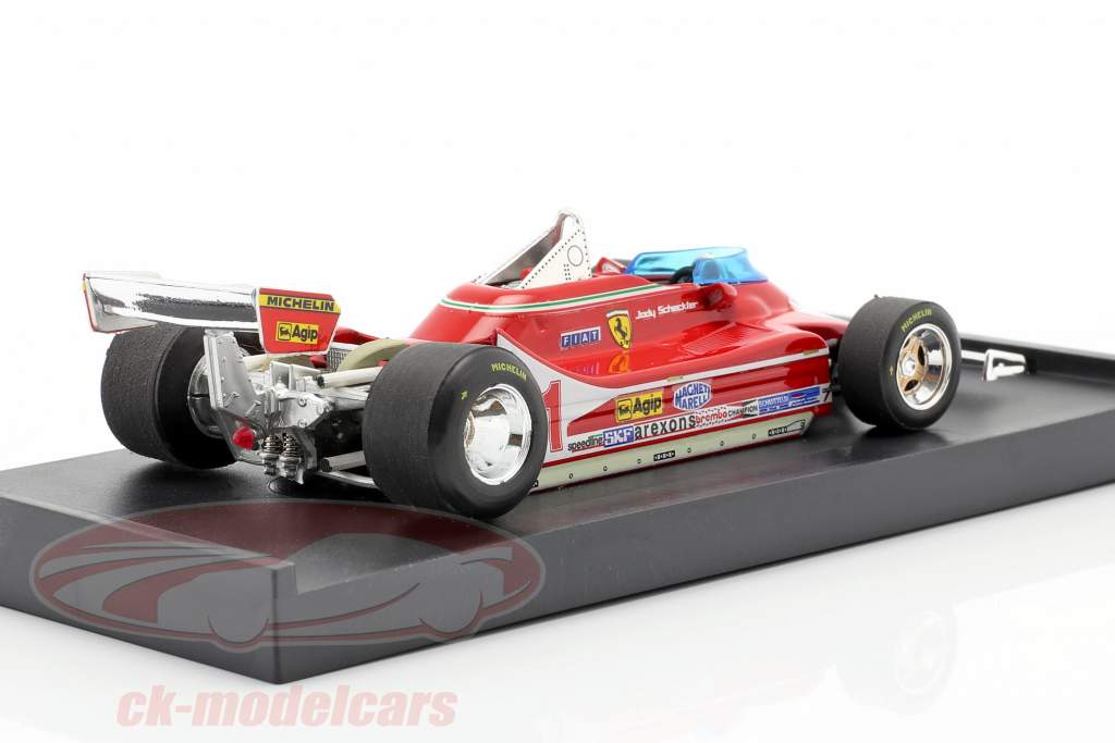 J. Scheckter Ferrari 312 T4 #11 Campione del Mondo GP Italia Formula 1 1979 1:43 Brumm