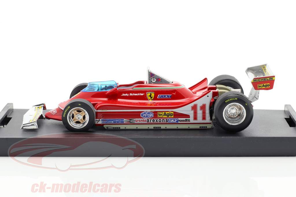 J. Scheckter Ferrari 312 T4 #11 Wereldkampioen GP Italië Formula 1 1979 1:43 Brumm