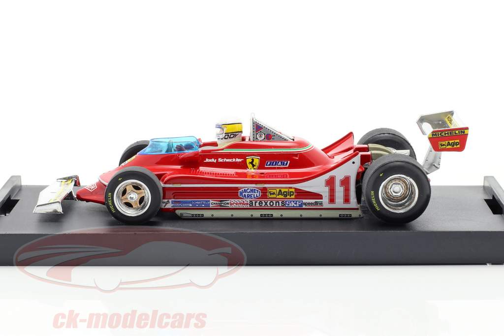 J. Scheckter Ferrari 312 T4 #11 Campione del Mondo GP Italia Formula 1 1979 1:43 Brumm