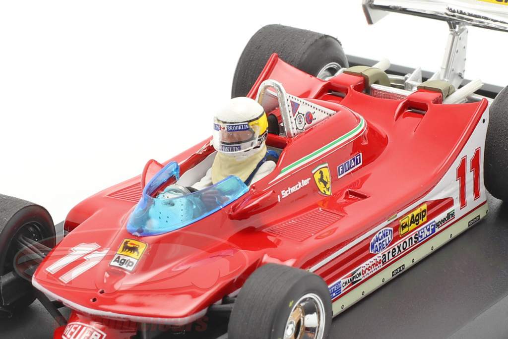 J. Scheckter Ferrari 312 T4 #11 Campeón del Mundo GP Italia Fórmula 1 1979 1:43 Brumm