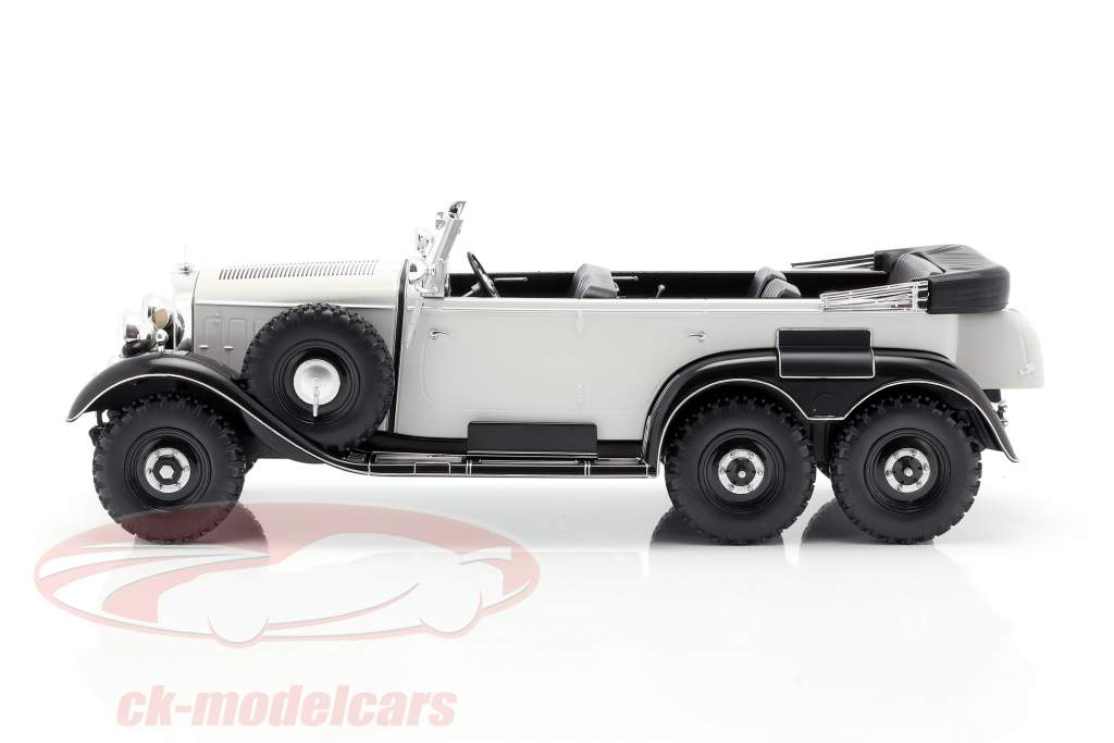 MCG 1/18 メルセデス G4 W31 6輪 カブリオレ 1938 グレー ModelCarGroup 1:18 Mercedes-Benz G4 (W31) Year 1934-1939