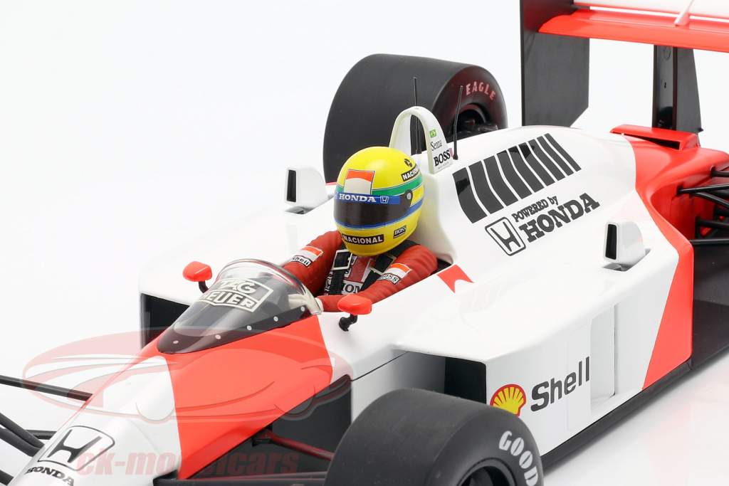 Ayrton Senna McLaren MP4/4 #12 Verdensmester formel 1 1988 1:12 Minichamps