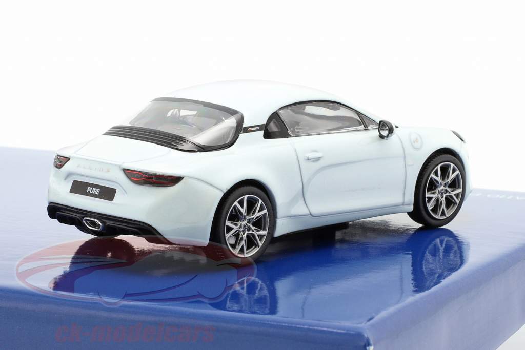 2-Car Set Alpine A110 Pure & A110S year 2019 white 1:43 Norev