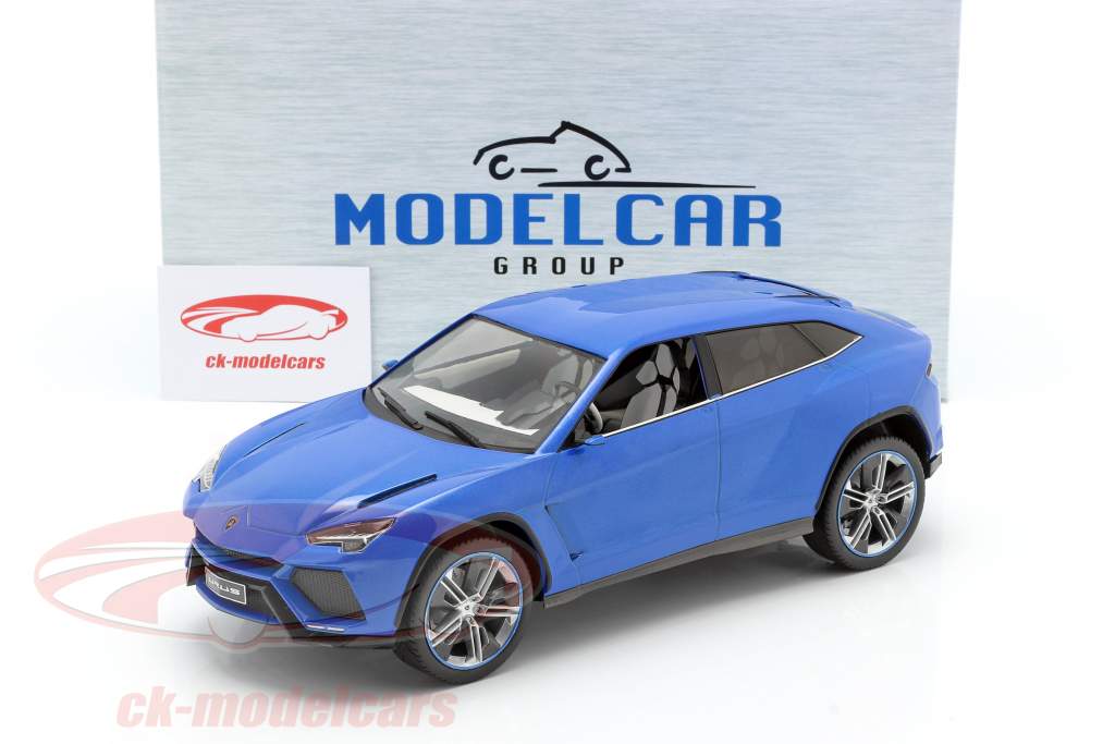Lamborghini Urus 蓝色的 金属 1:18 ModelCar Group