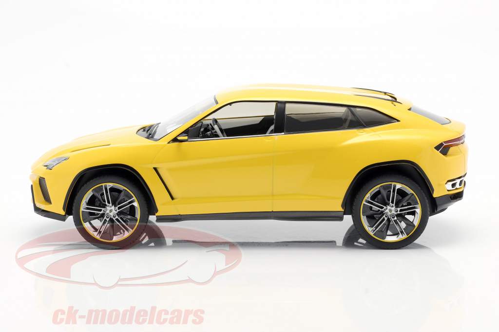 Lamborghini Urus geel metalen 1:18 ModelCar Group