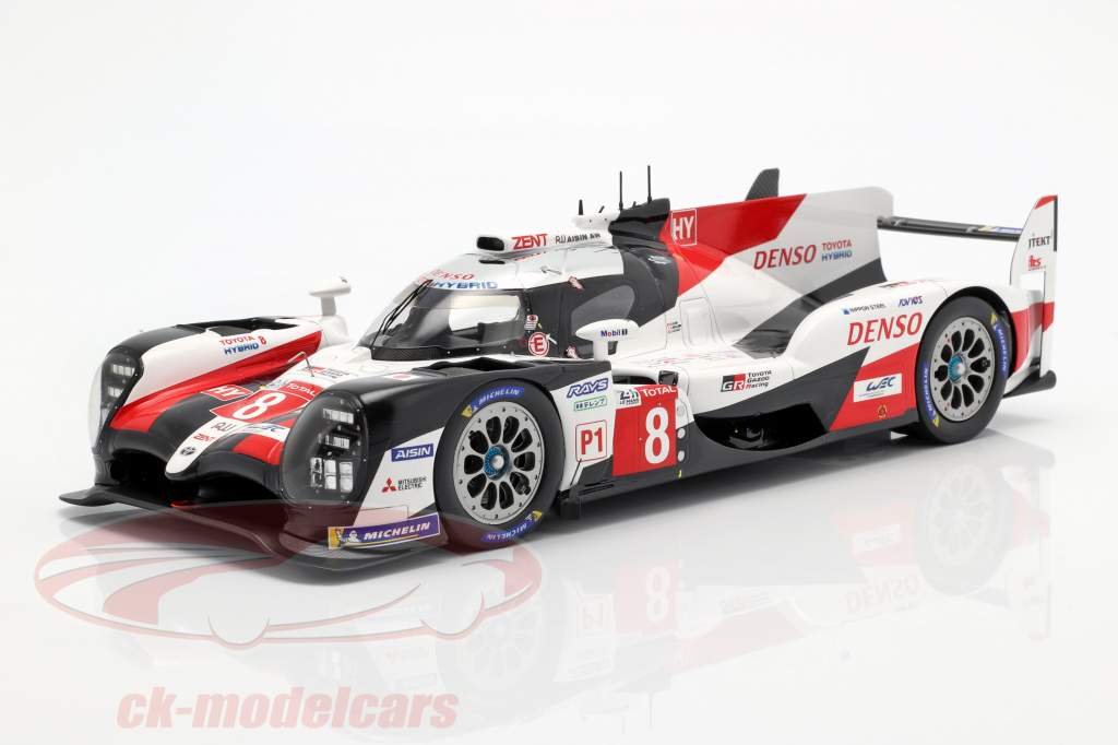 Toyota TS050 Hybrid #8 Winner 24h LeMans 2019 with showcase 1:18 Spark