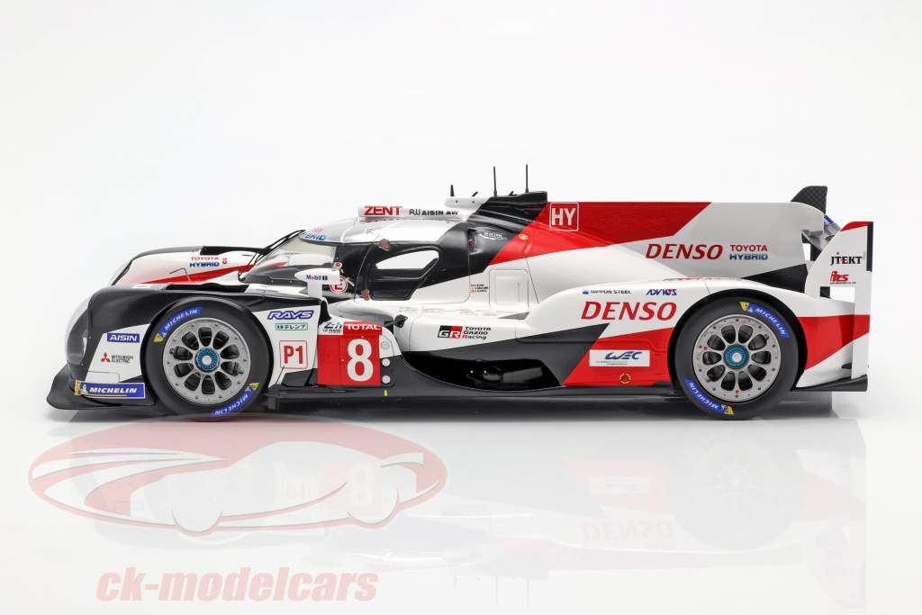 Toyota TS050 Hybrid #8 Gagnant 24h LeMans 2019 Avec Vitrine 1:18 Spark