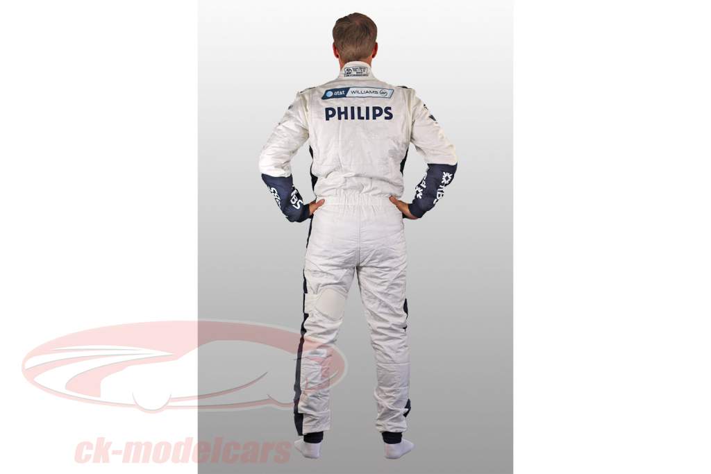 genuino Formula 1 autista Gara Completo da uomo Nico Hülkenberg Williams F1 Team 2010