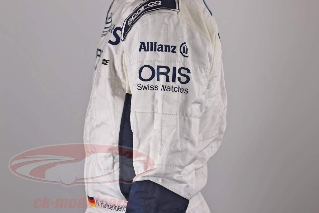 Original Formel 1 Rennoverall Nico Hülkenberg Williams F1 Team 2010