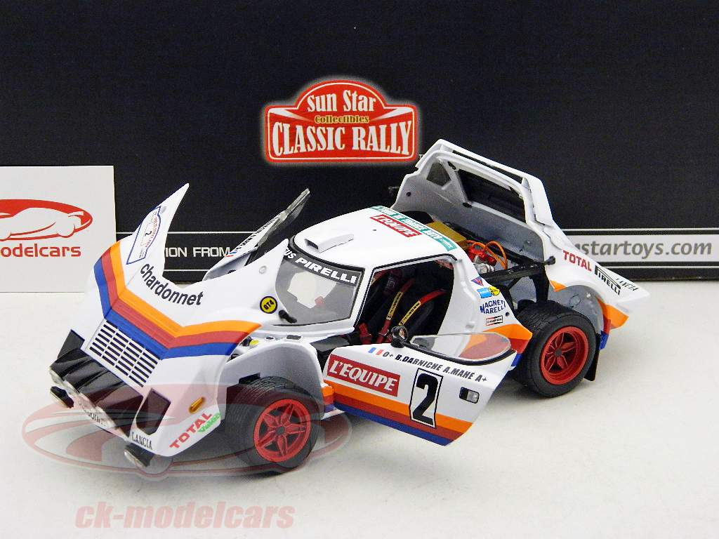 ランチアストラトスラリー＃2第2回1981年ツール・ド・フランスDarniche、マヘ1時18分サンスター