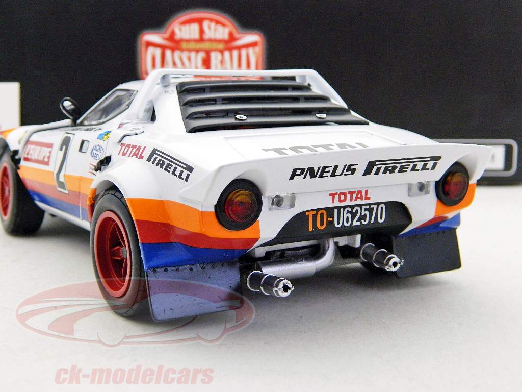 ランチアストラトスラリー＃2第2回1981年ツール・ド・フランスDarniche、マヘ1時18分サンスター