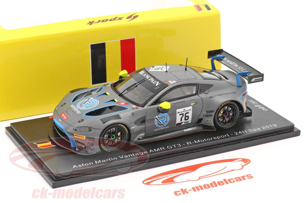 【Spark】Aston Martin Vantage GT3 2019 Spark 1:43 Aston Martin Vantage AMR GT3 #76 24h Spa 2019