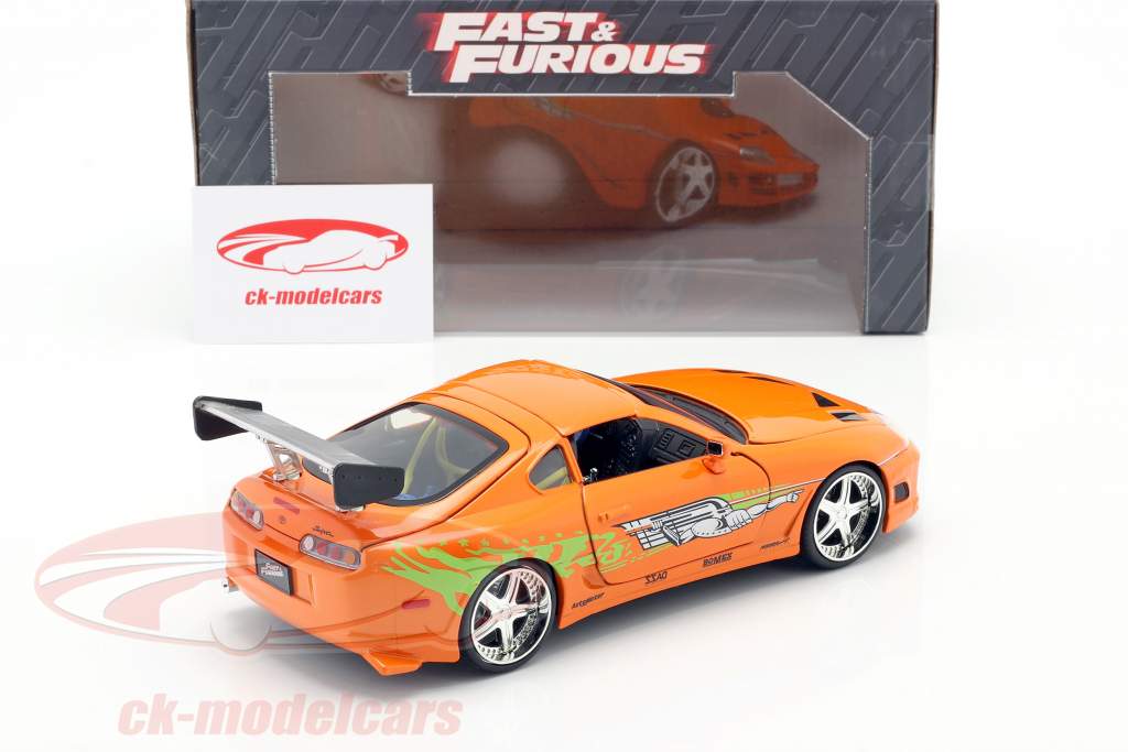 Jadatoys 1:24 Brian's Toyota Supra 映画 Fast & Furious 7