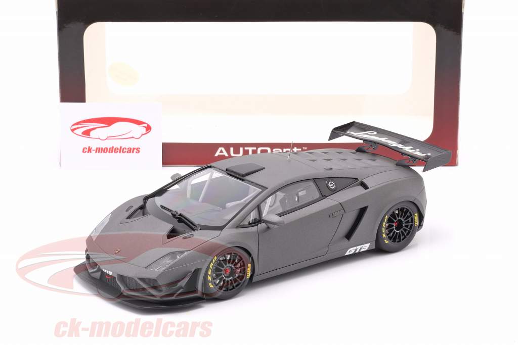 Lamborghini Gallardo GT3 FL2 year 2013 mat grey 1:18 AUTOart