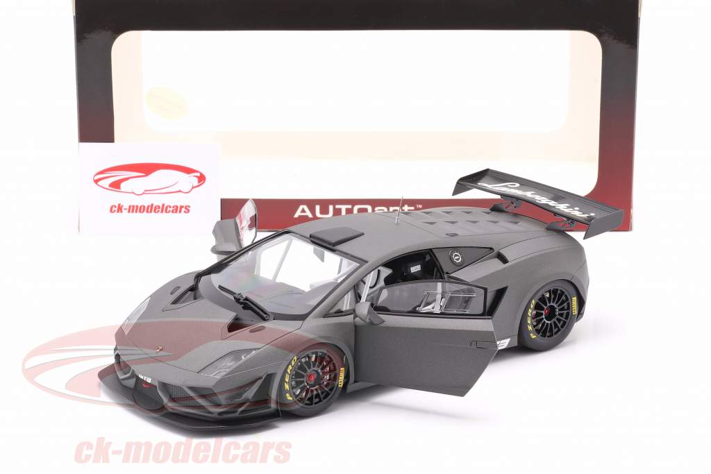 Lamborghini Gallardo GT3 FL2 Byggeår 2013 måtte Grå 1:18 AUTOart