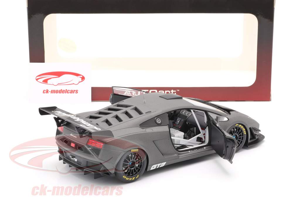 Lamborghini Gallardo GT3 FL2 Год постройки 2013 мат Серый 1:18 AUTOart