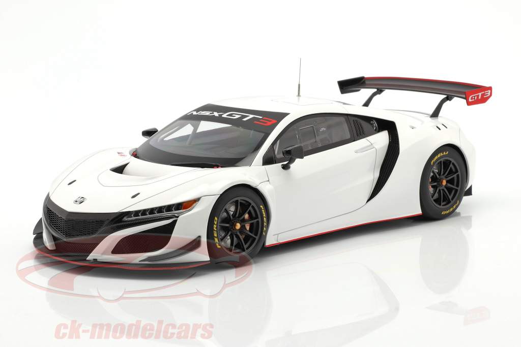 Honda NSX GT3 Anno di costruzione 2018 bianca 1:18 AUTOart