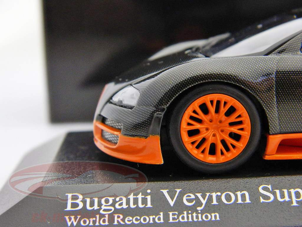 Minichamps 1:43 Bugatti Veyron Super Sport 2010 World Record