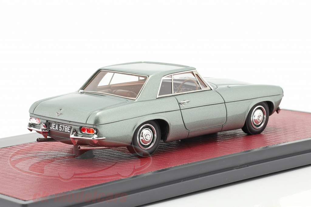 Jensen P-66 Prototype Byggeår 1964 grøn metallisk 1:43 Matrix
