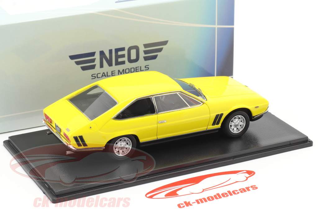 Iso Rivolta Lele Année de construction 1972 Jaune 1:43 Neo