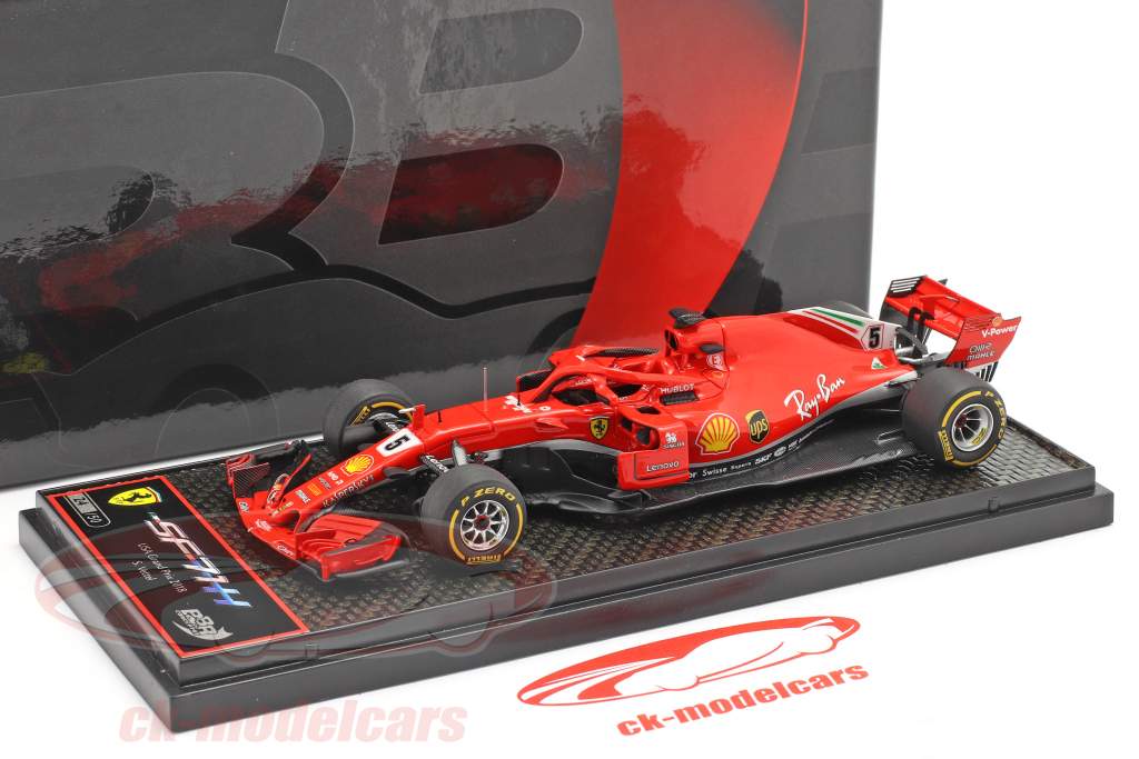 Sebastian Vettel Ferrari SF71H #5 stati Uniti GP formula 1 2018 1:43 BBR