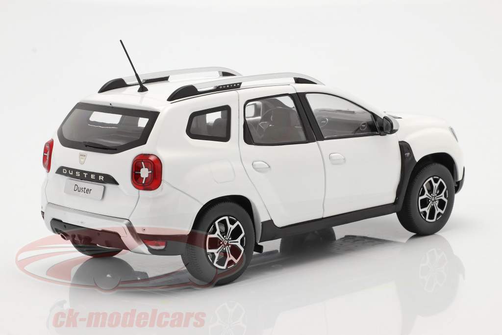 Dacia Duster MK2 Año de construcción 2018 Ártico Blanco 1:18 Solido