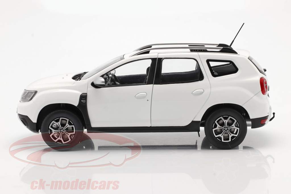 Dacia Duster MK2 Année de construction 2018 Arctique blanc 1:18 Solido