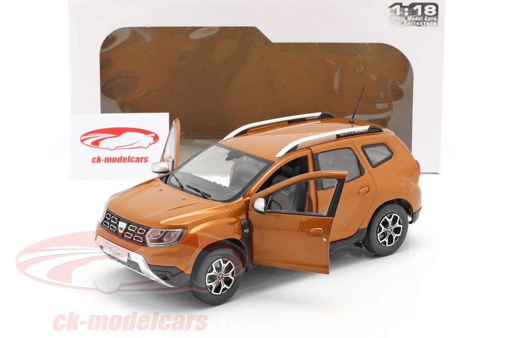 Dacia Duster MK2 Anno di costruzione 2018 Taklamakan arancia 1:18 Solido