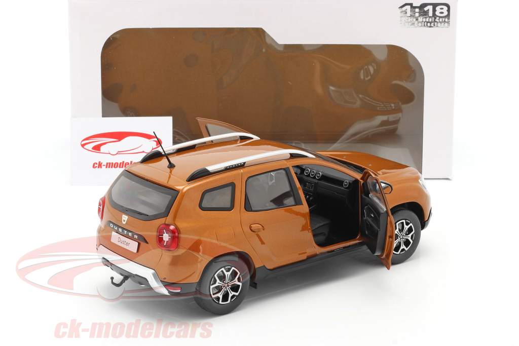 Dacia Duster MK2 Anno di costruzione 2018 Taklamakan arancia 1:18 Solido