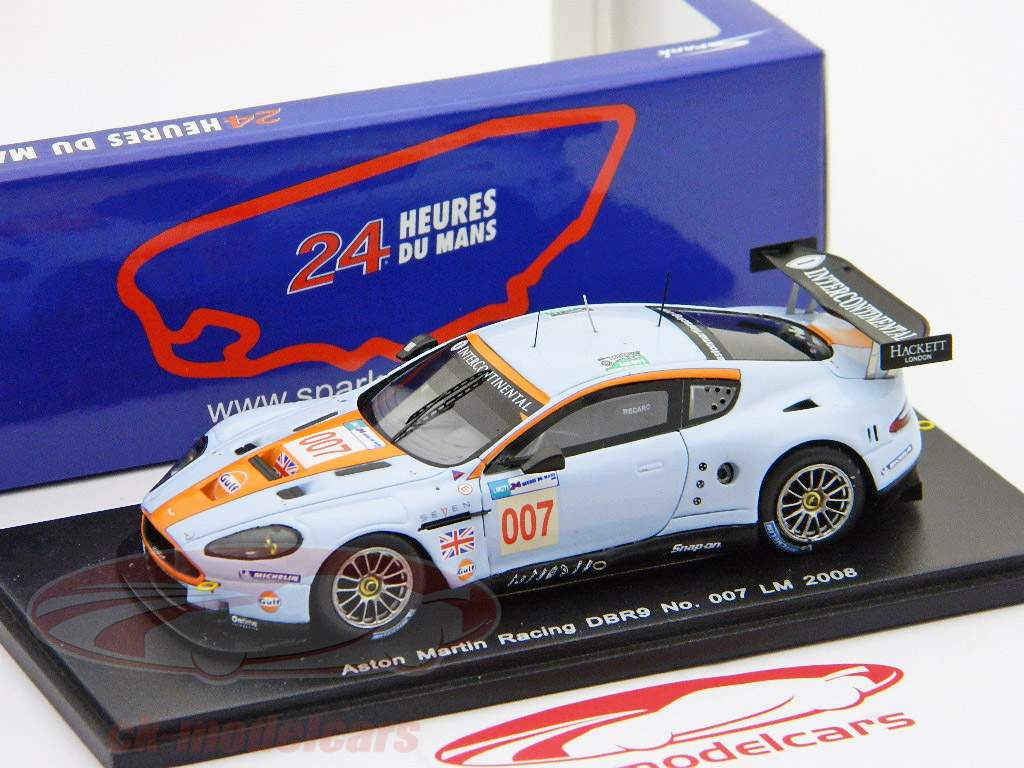 【値下げ】アストンマーチンAston Martin DBR9 007 スパーク Spark 1:43 Aston Martin Racing DBR9 #007 24h LeMans 2008