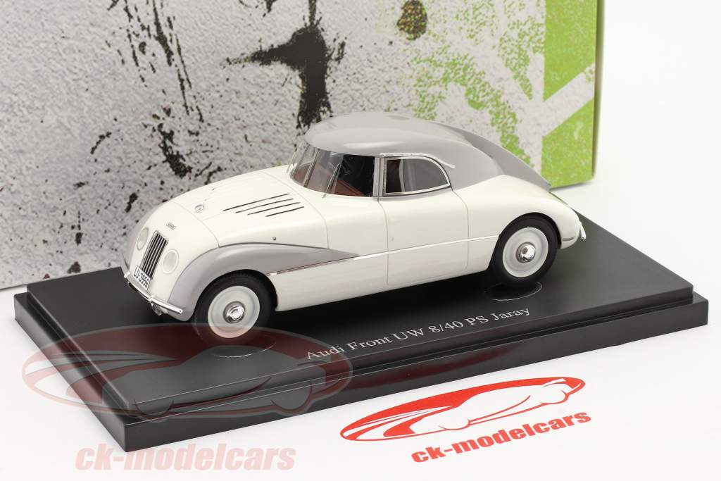 Audi Front UW 8/40 PS Jaray Año de construcción 1934 Blanco 1:43 AutoCult