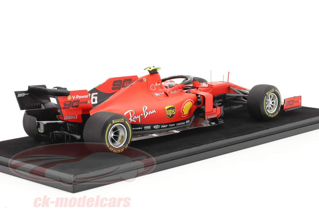 Charles Leclerc Ferrari SF90 #16 Gagnant Belgique GP formule 1 2019 1:18 LookSmart