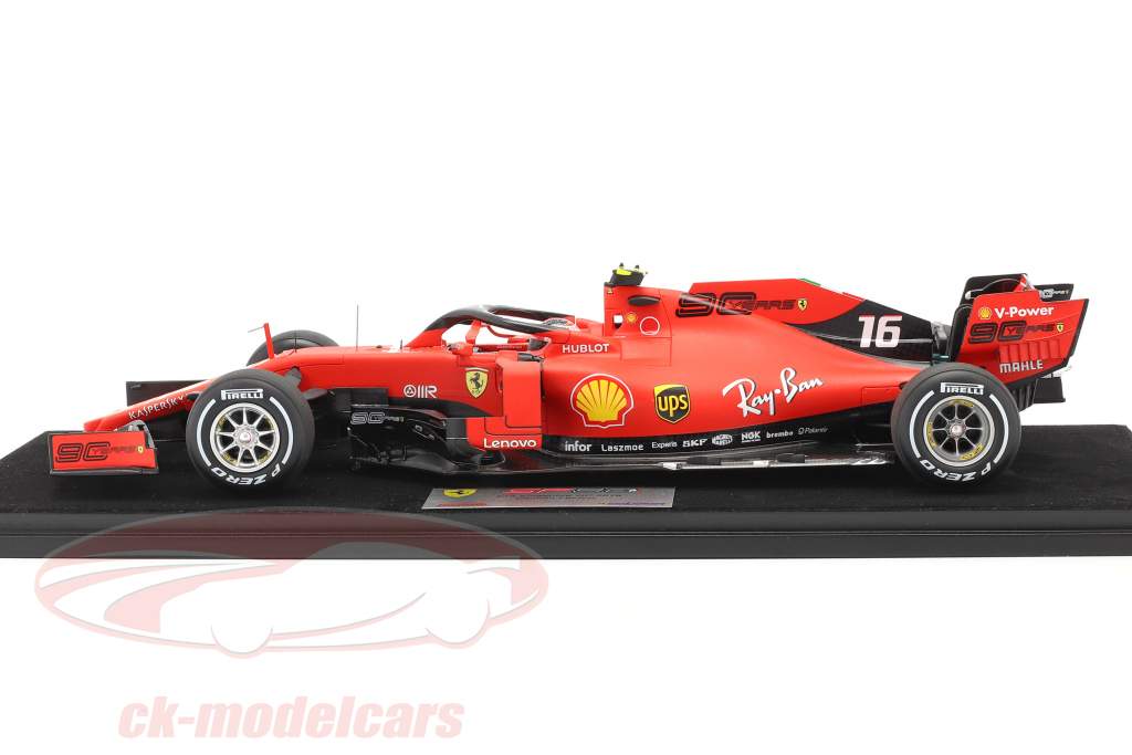 Charles Leclerc Ferrari SF90 #16 2e Singapour GP formule 1 2019 1:18 LookSmart