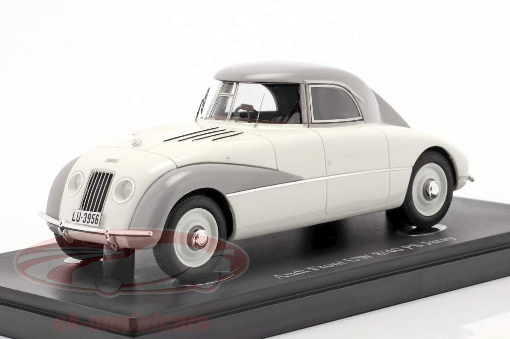 Audi Front UW 8/40 PS Jaray Año de construcción 1934 Blanco 1:43 AutoCult