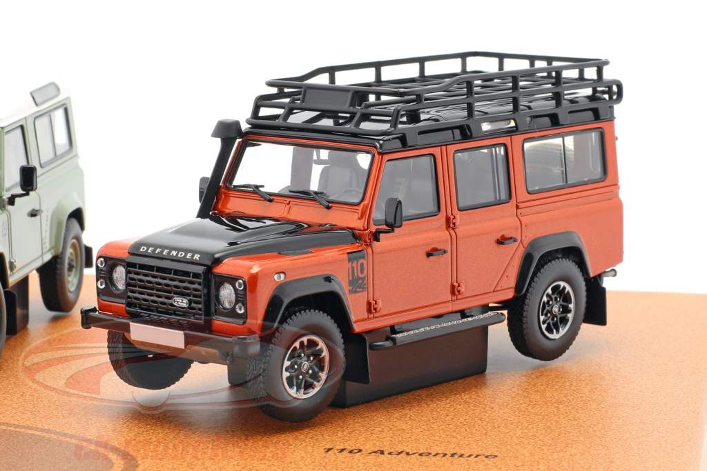 3-Car Set Land Rover Defender 2015 Celebration Series 1:43 Almost Real