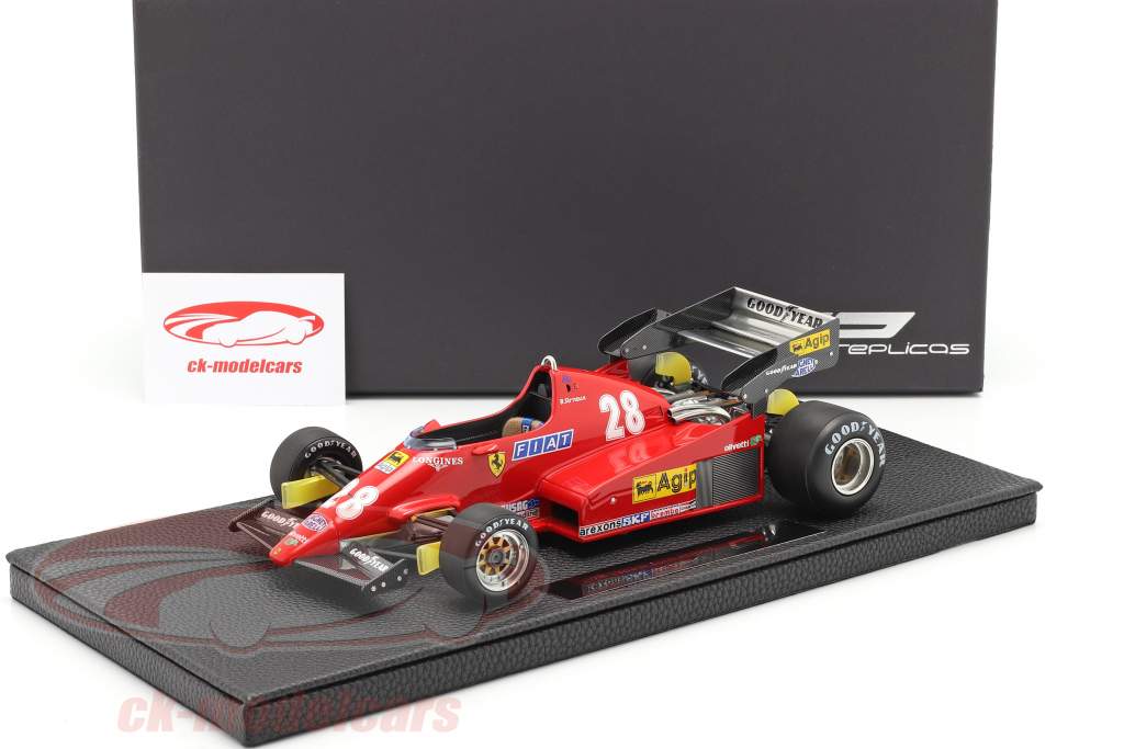 Rene Arnoux Ferrari 126C2B #28 formula 1 1983 1:18 GP Replicas