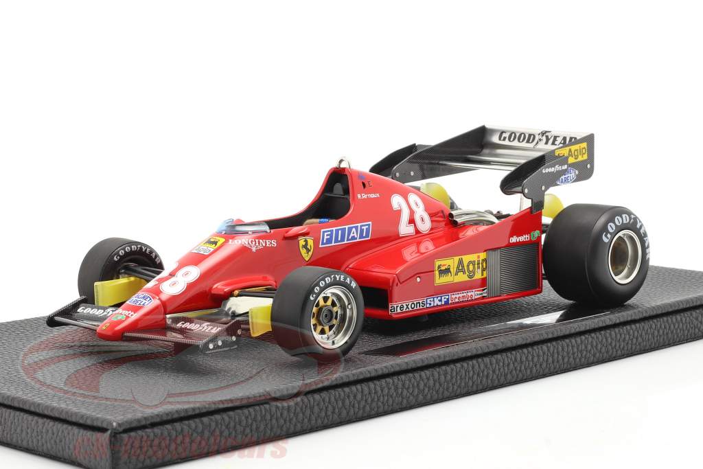 Rene Arnoux Ferrari 126C2B #28 formula 1 1983 1:18 GP Replicas