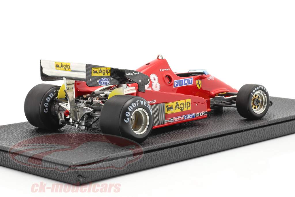 Rene Arnoux Ferrari 126C2B #28 formula 1 1983 1:18 GP Replicas