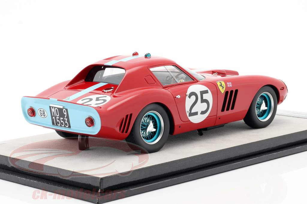 Ferrari 250 GTO 64 #25 6th 24h LeMans 1964 Ireland, Maggs, Stewart 1:18 Tecnomodel
