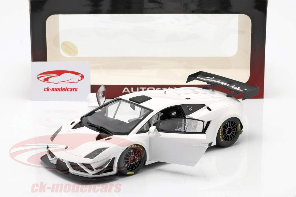 Lamborghini Gallardo GT3 FL2 Anno 2013 bianco 1:18 AUTOart