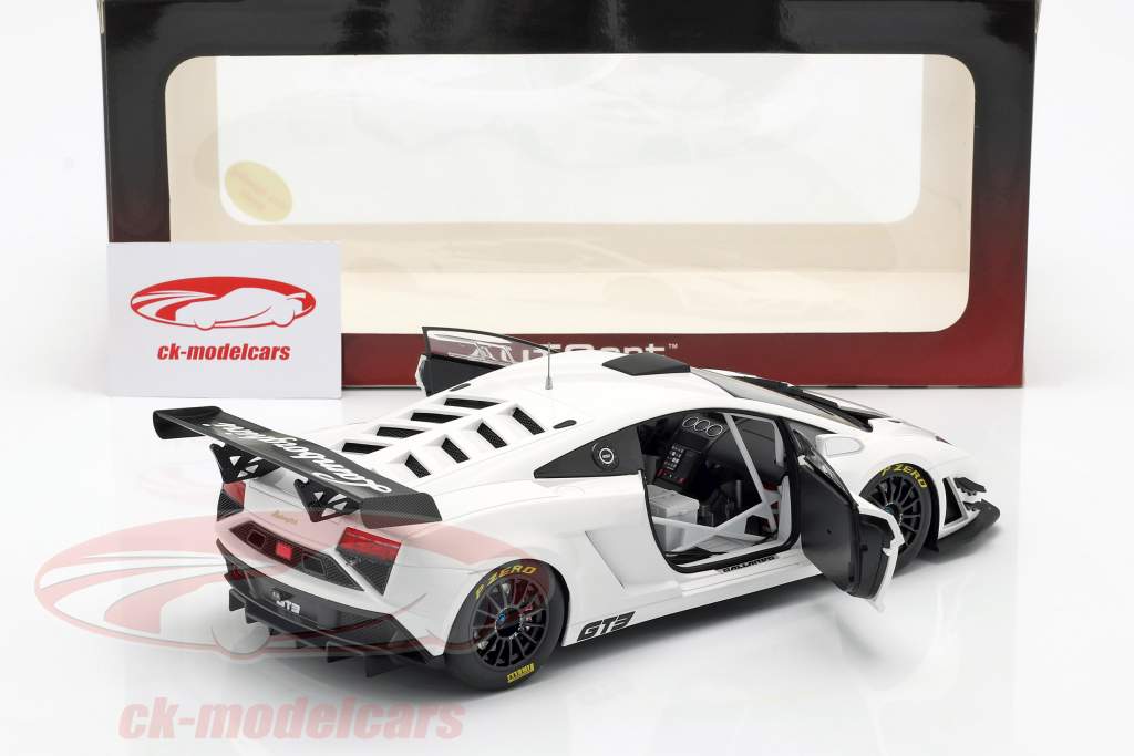 Lamborghini Gallardo GT3 FL2 Anno 2013 bianco 1:18 AUTOart