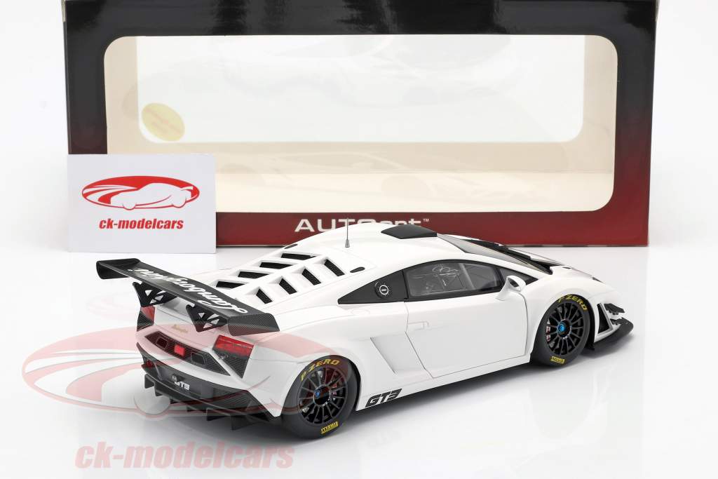 Lamborghini Gallardo GT3 FL2 Anno 2013 bianco 1:18 AUTOart