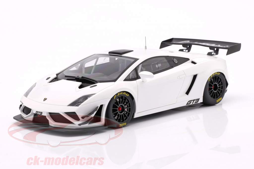 Lamborghini Gallardo GT3 FL2 Anno 2013 bianco 1:18 AUTOart