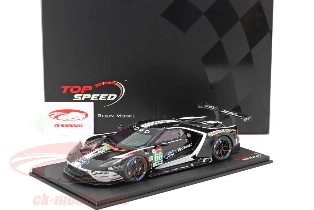 Ford GT #66 24h LeMans 2019 Mücke, Pla, Johnson 1:18 TrueScale