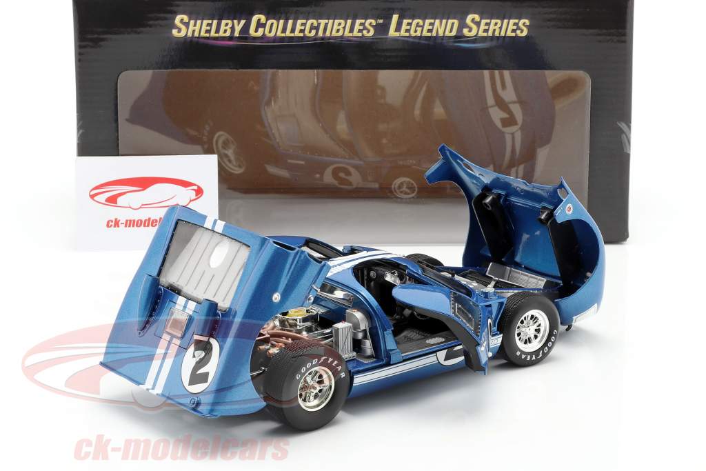 Ford GT40 MK II #2 12h Sebring 1966 Grant, Gurney 1:18 ShelbyCollectibles