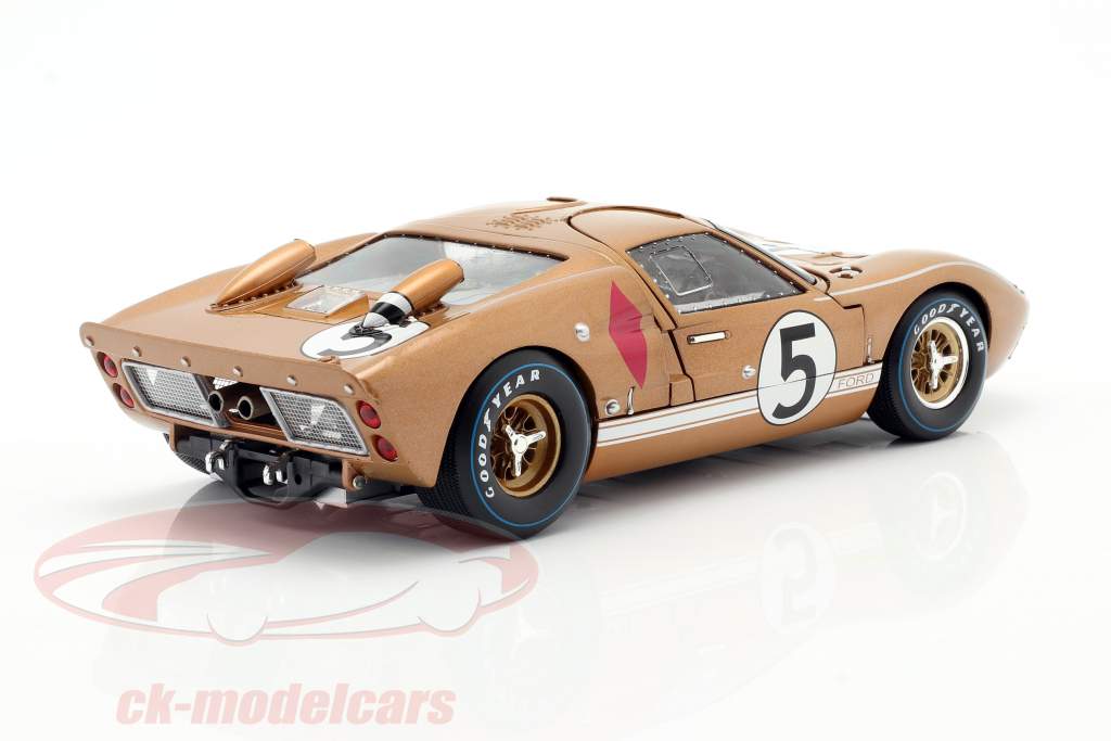 Ford GT40 MK II #5 3rd 24h LeMans 1966 Bucknum, Hutcherson 1:18 ShelbyCollectibles