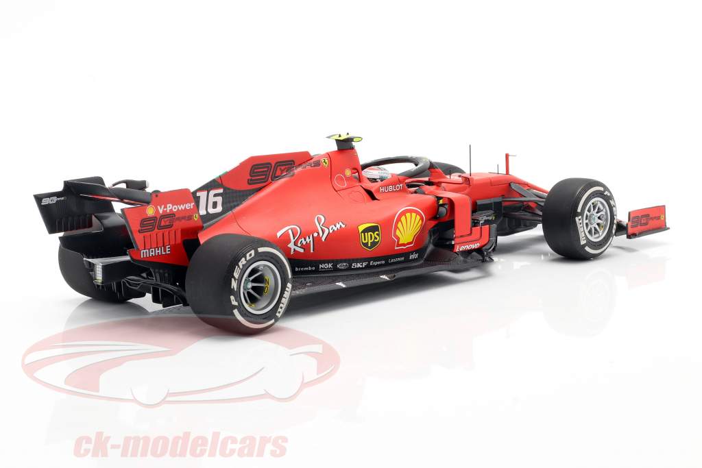 Charles Leclerc Ferrari SF90 #16 Vincitore italiano GP formula 1 2019 1:18 BBR