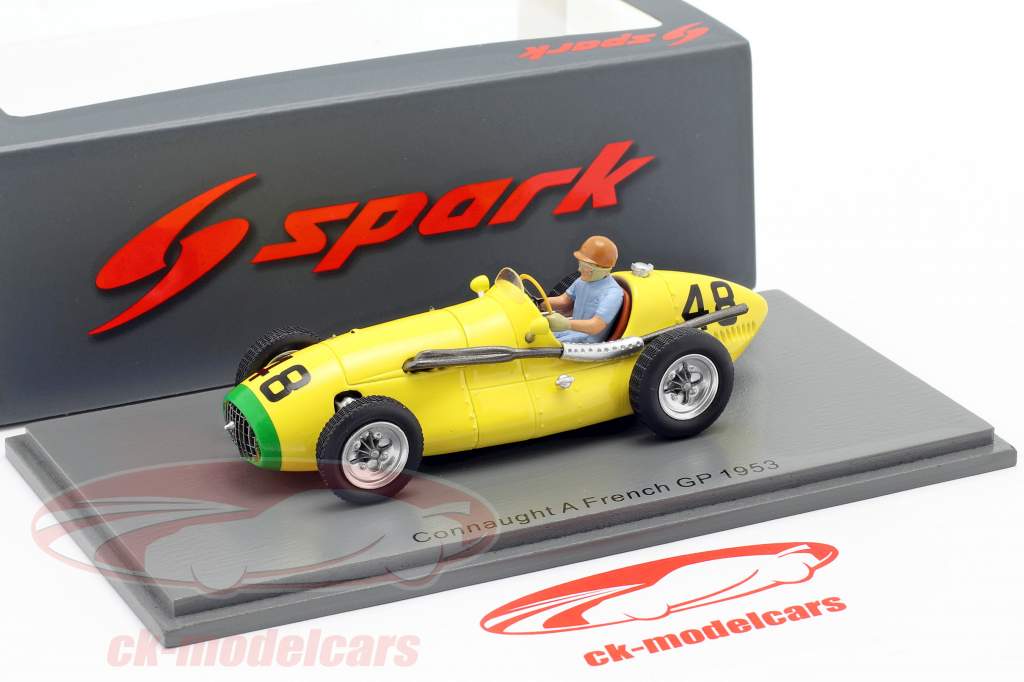 Johnny Claes Connaught A #48 francese GP formula 1 1953 1:43 Spark