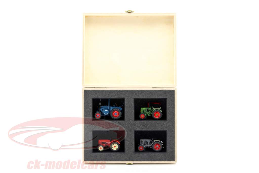 4-Car Set Tractor leyendas 1:43 Schuco