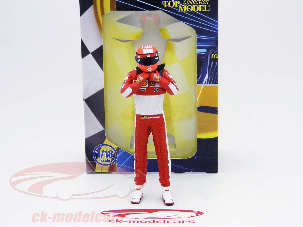 Michael Schumacher Collection 1/18 スケール TopModelCollection 1:18 Michael Schumacher driver figure